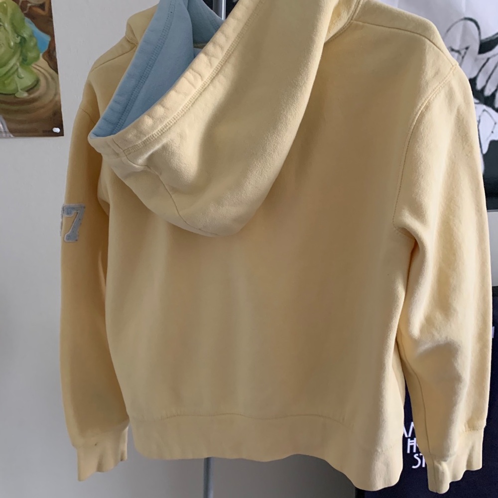 Yellow Aero hoodie